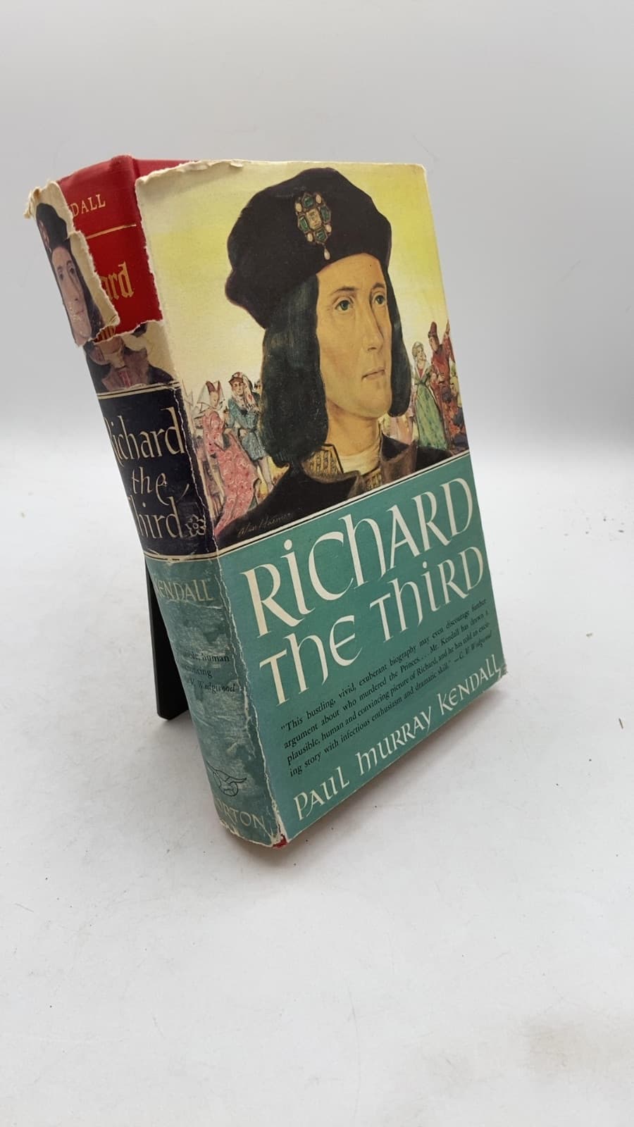 Richard the Third by Paul Murray Kendall - front cover