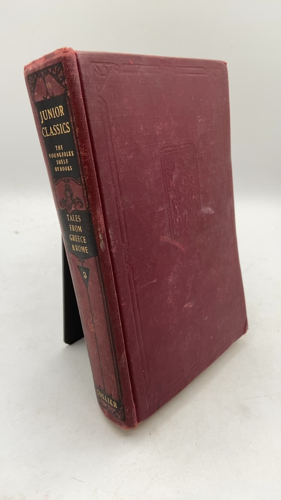 The Junior Classics: Tales from Greece and Rome Vol. 3 by William Patten - front cover