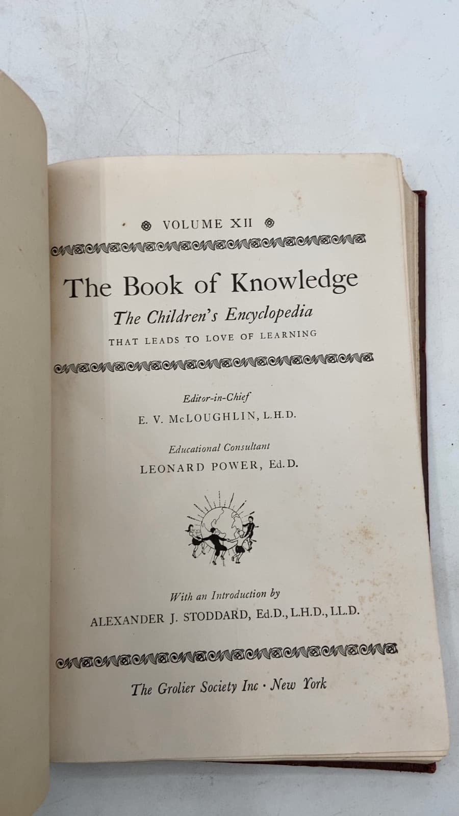 The Book of Knowledge: The Children's Encyclopedia Vol. 12 - title page