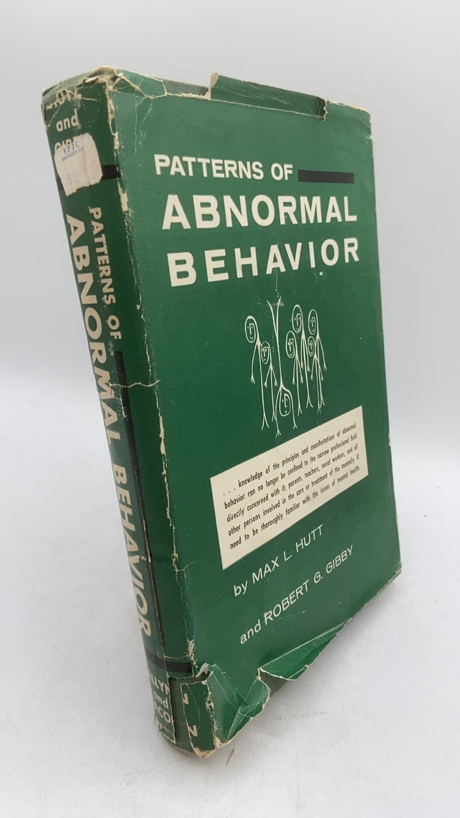 Patterns of Abnormal Behavior by Max L. Hutt and Robert Gwyn Gibby - front cover