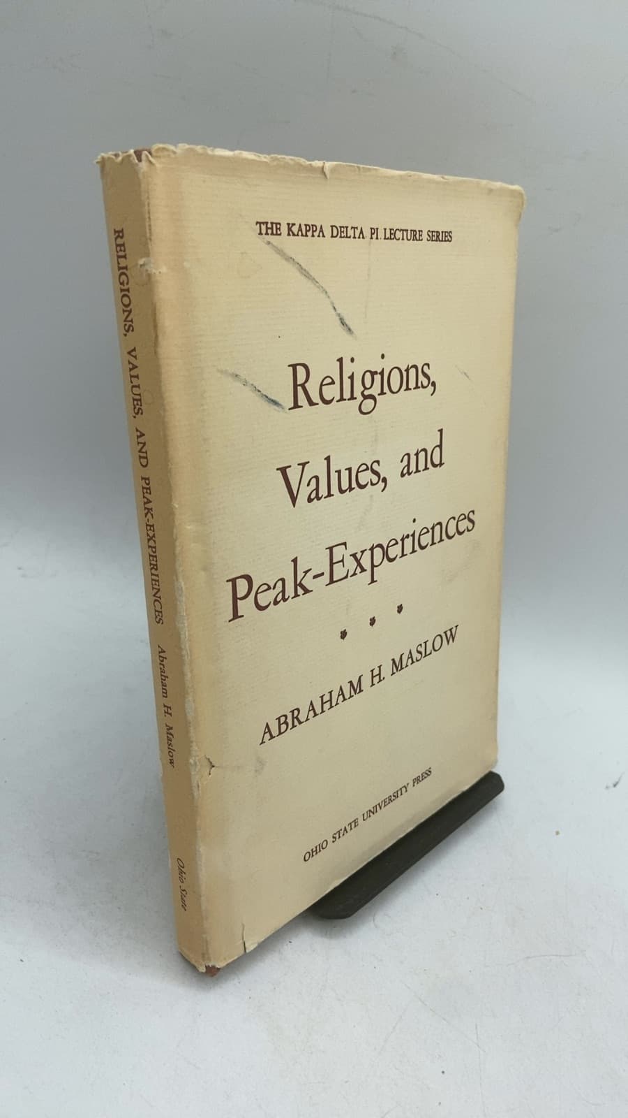 Religions, Values, and Peak-Experiences by Abraham H. Maslow - front cover