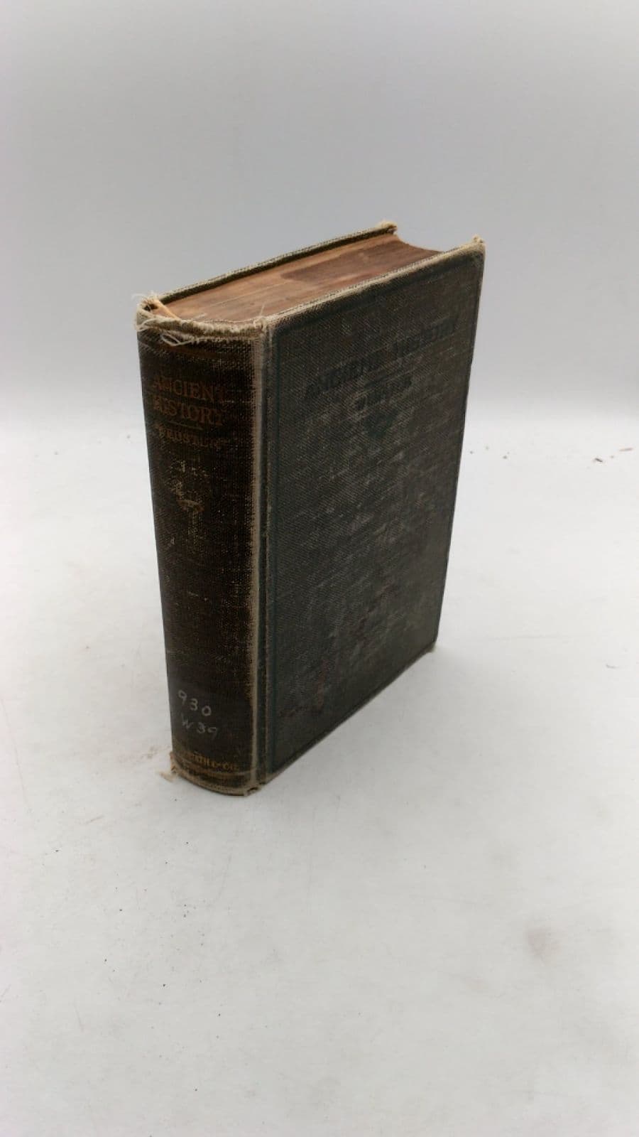 Ancient History by Hutton Webster, Ph.D. - front cover