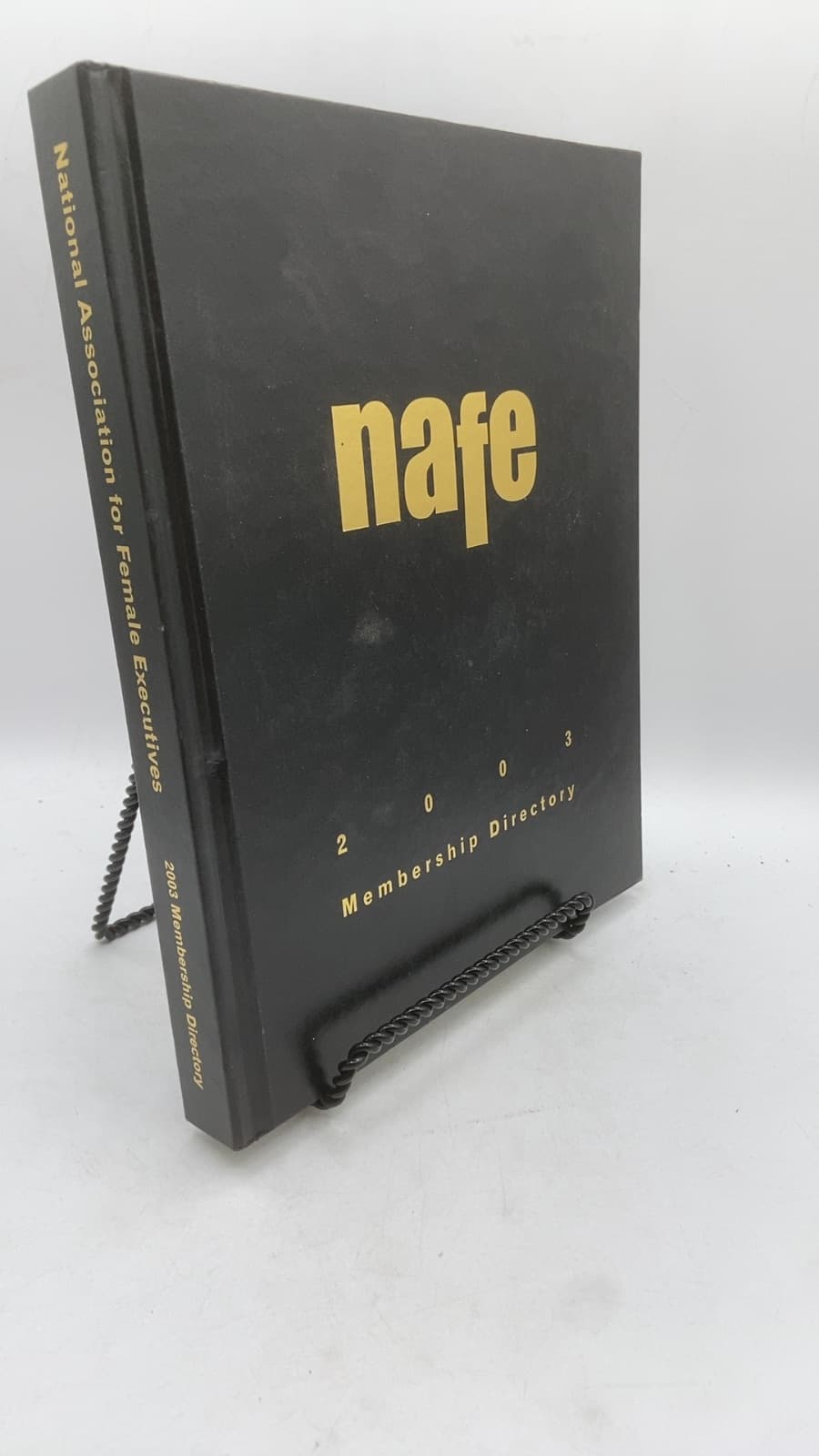 nafe 2003 Membership Directory - front cover