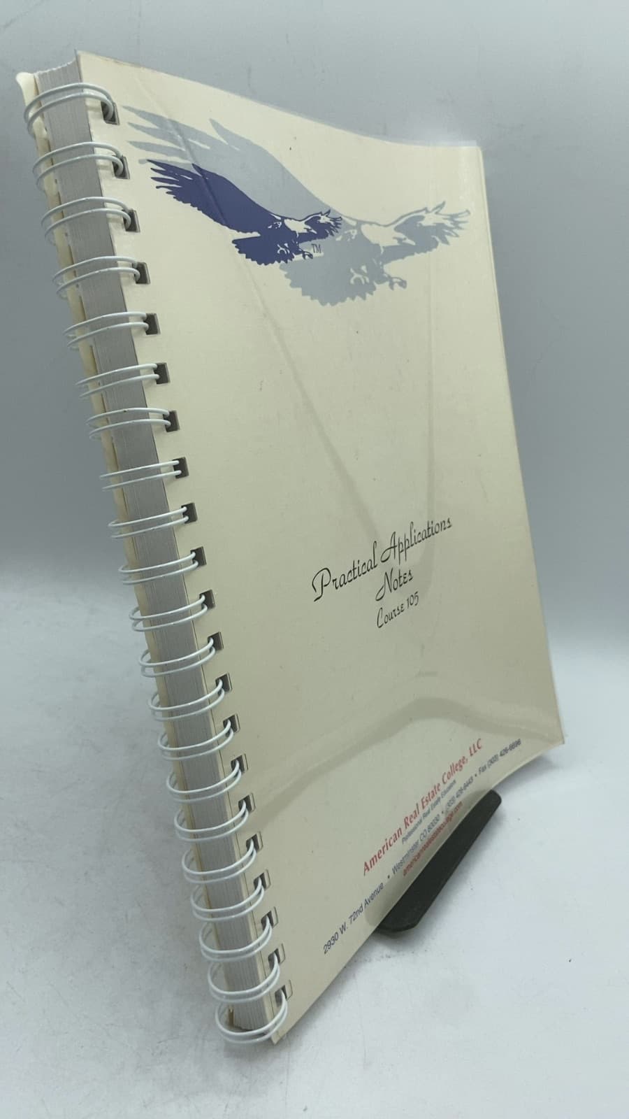 Practical Applications Notes Course 105 - front cover