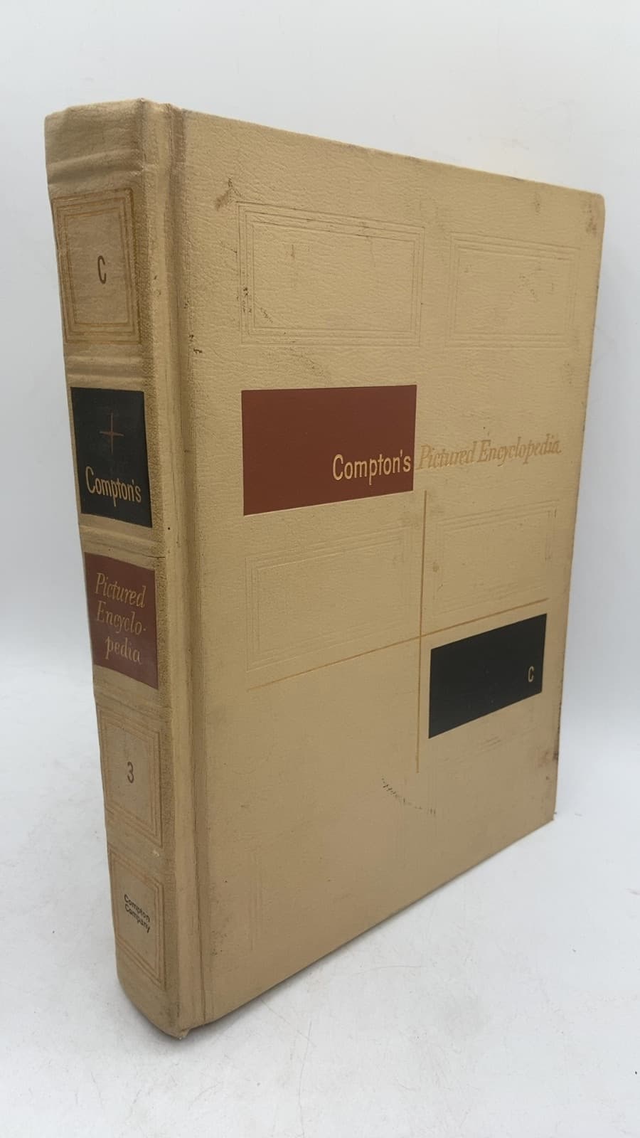 Compton's Pictured Encyclopedia and Fact-Index Vol. 3 - front cover