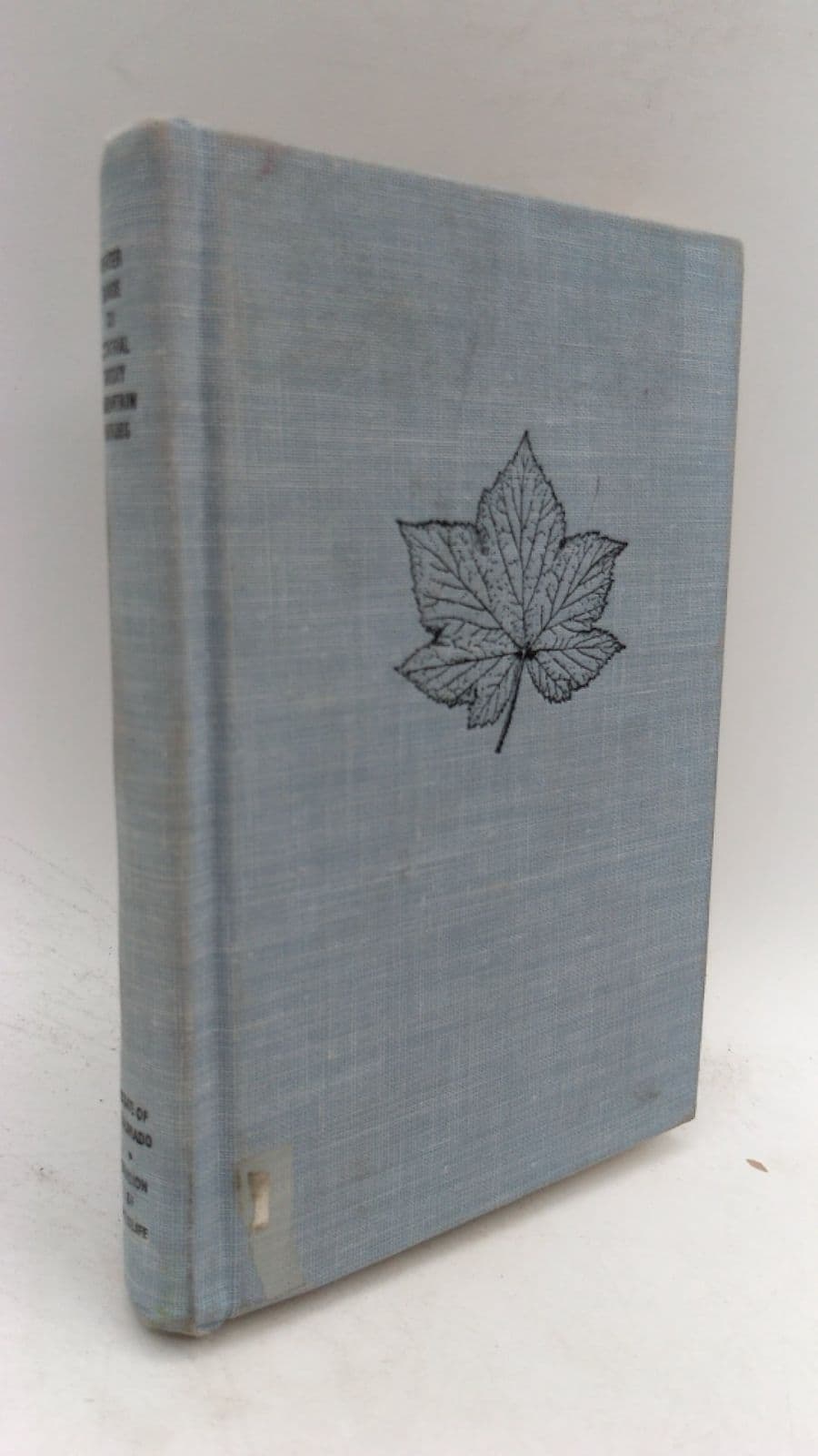 Winter Guide TO Central Rocky Mountain Shrubs (with Summer Key) by William T. Mc Kean (Editor) - front cover
