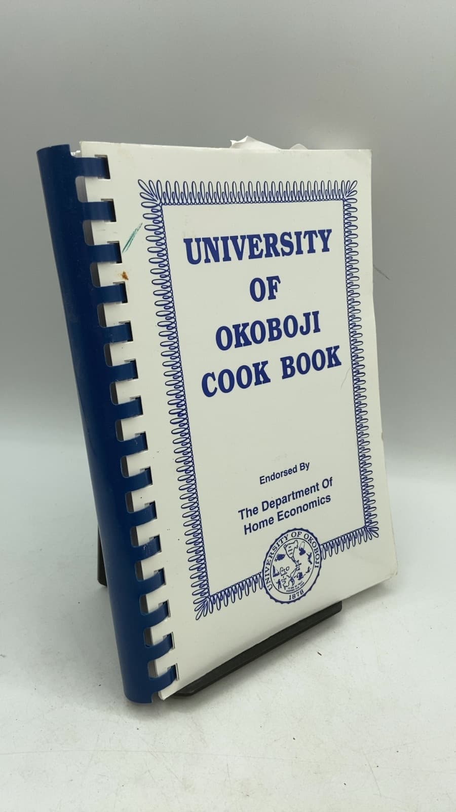 University OF Okoboji Cook Book - front cover
