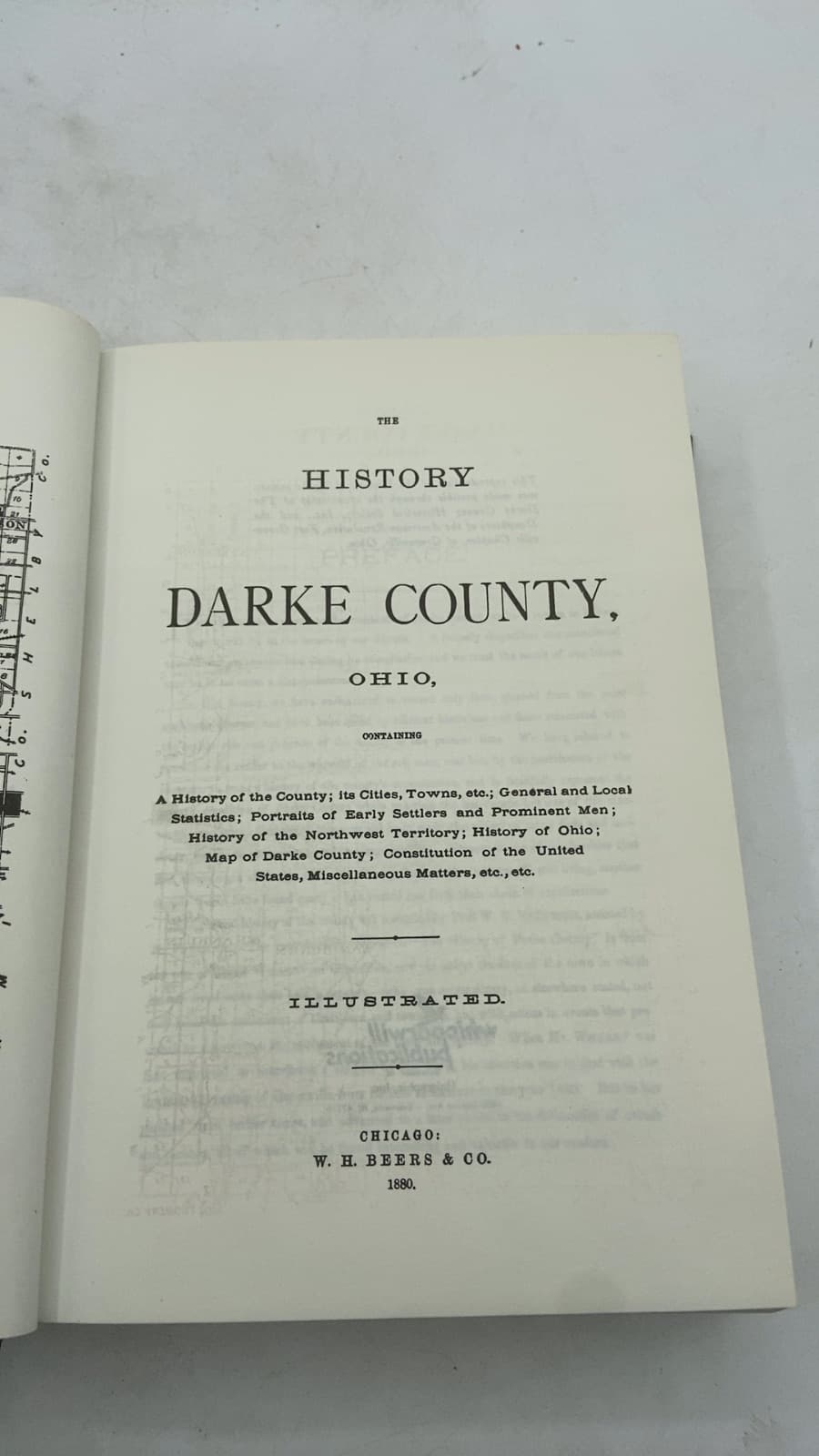 History of Darke County, Ohio - title page