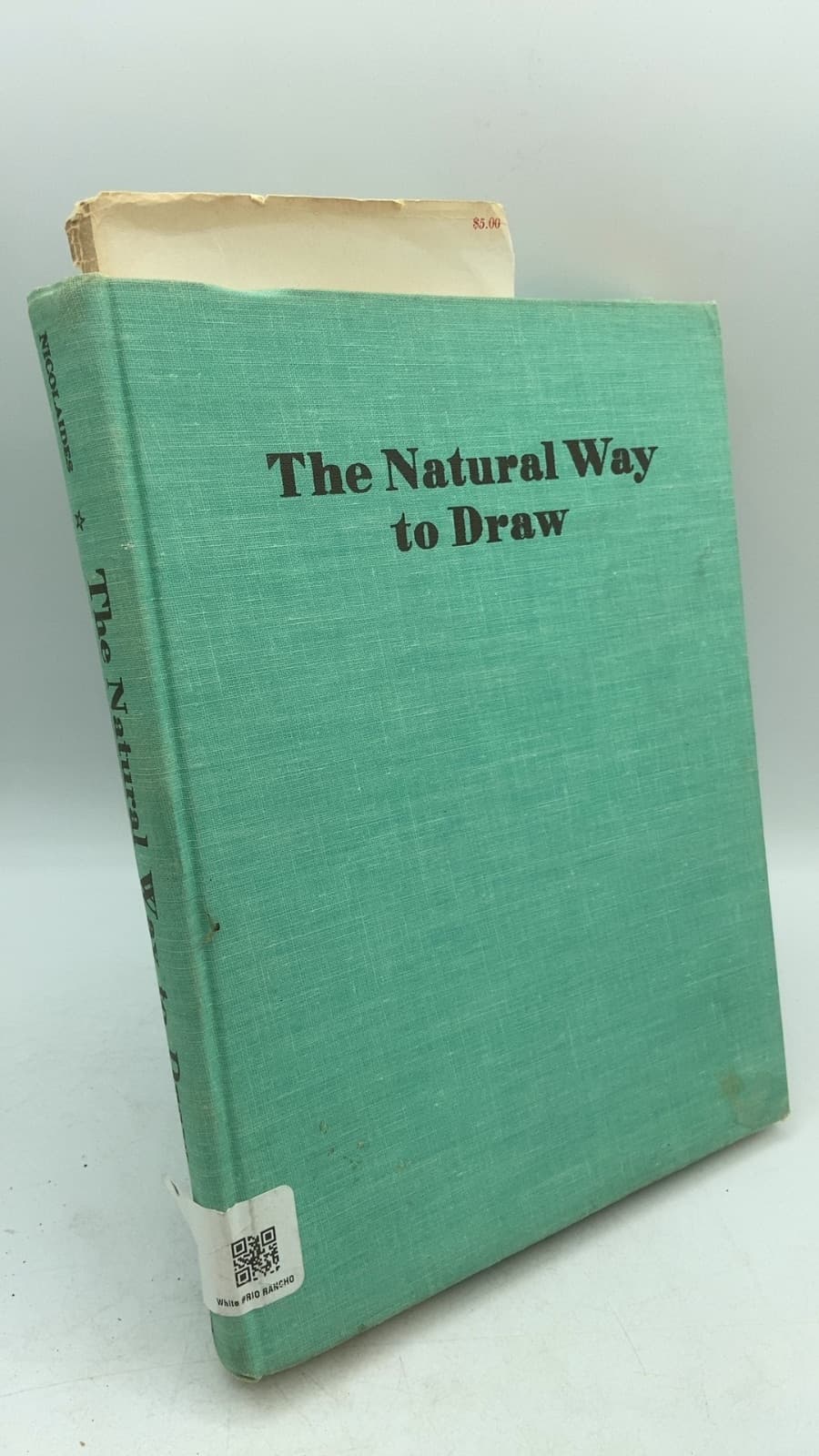 The Natural Way to Draw by Kimon Nicolaides - front cover