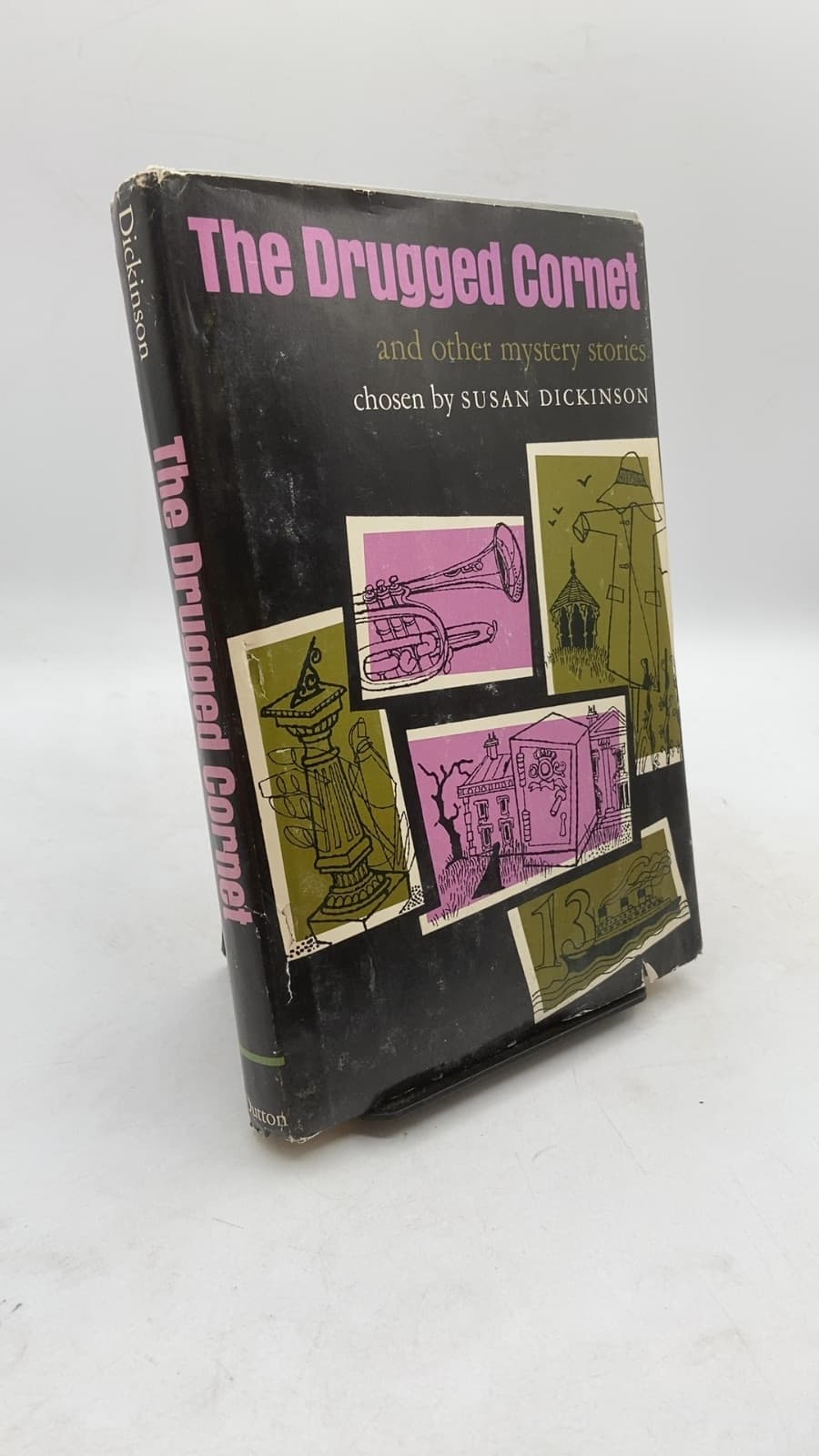 The Drugged Cornet And Other Mystery Stories by Susan Dickinson - front cover