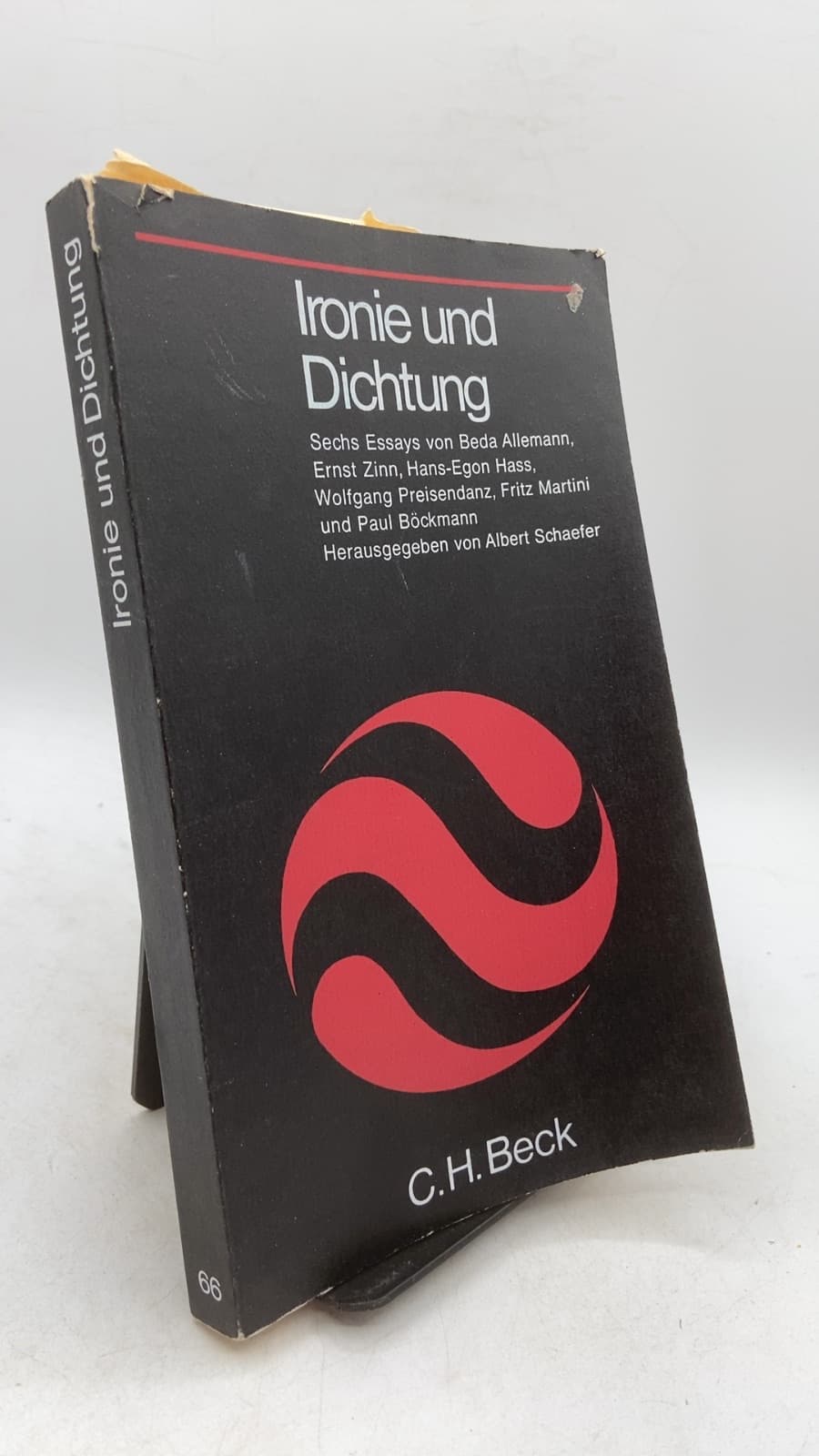 Ironie und Dichtung by Albert Schaefer (Herausgeber) - front cover