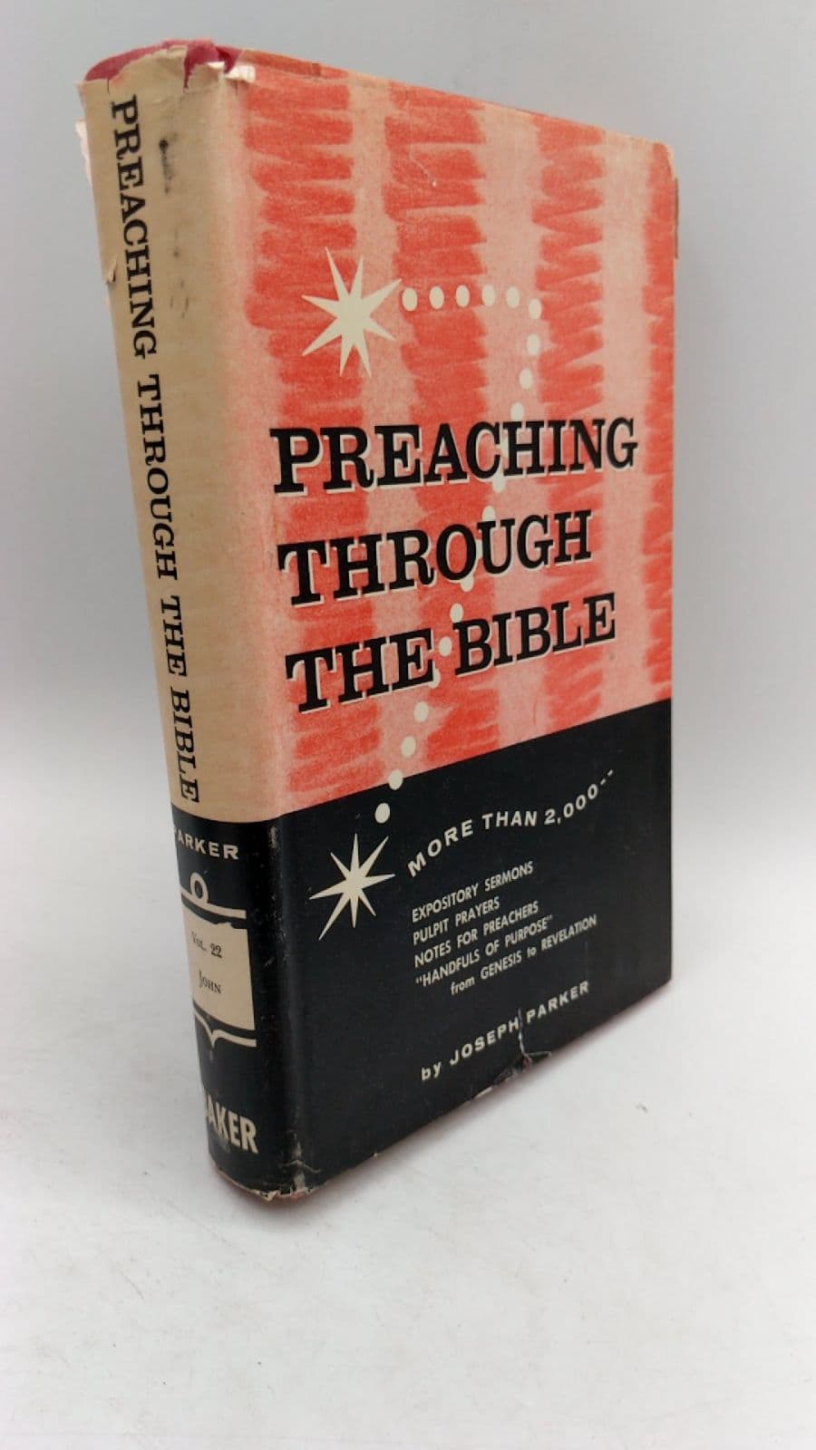 Preaching Through the Bible, Vol. 22: John by Joseph Parker - front cover