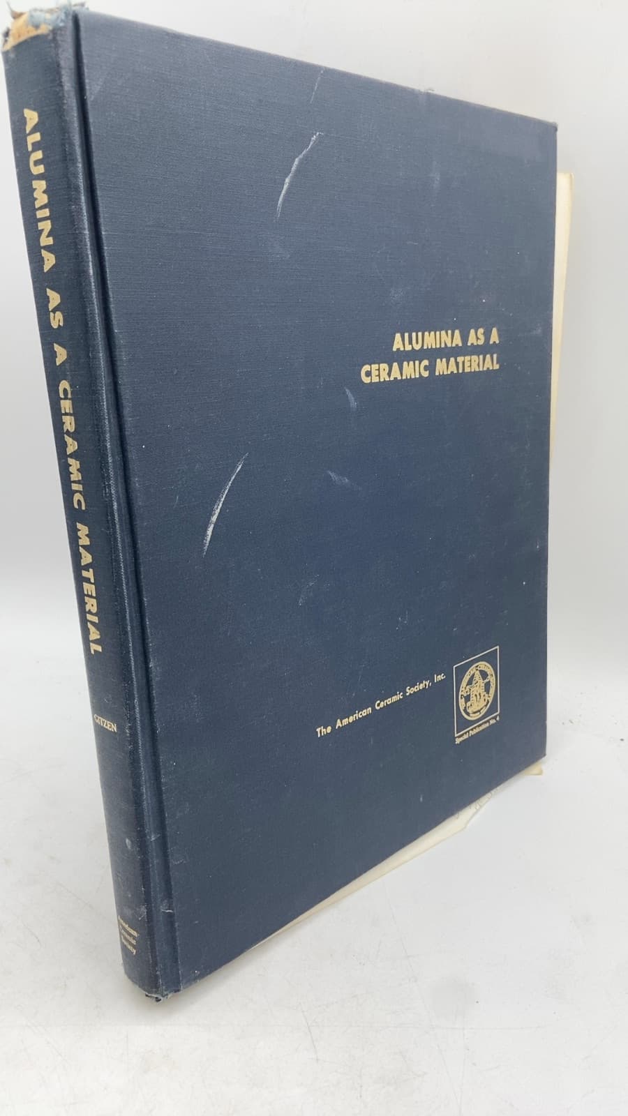 Alumina AS A Ceramic Material by Walter H. Gitzen - front cover