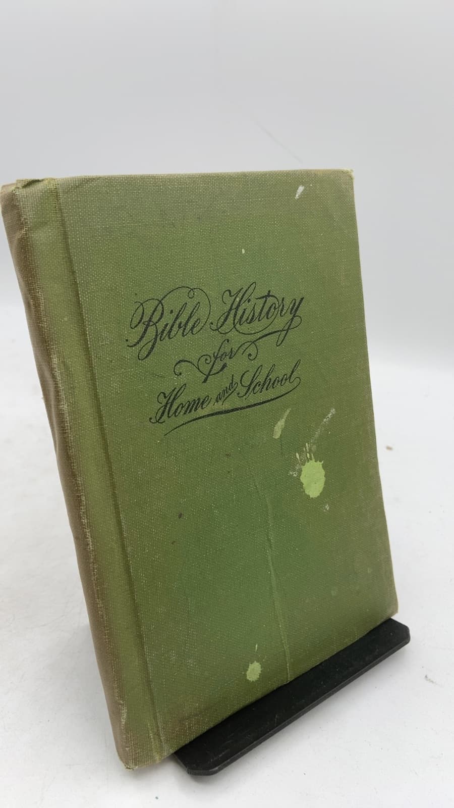 Bible History for Home and School by Edited by H. A. Urseth, Revised Edition by Rev. J. A. Houkom - front cover