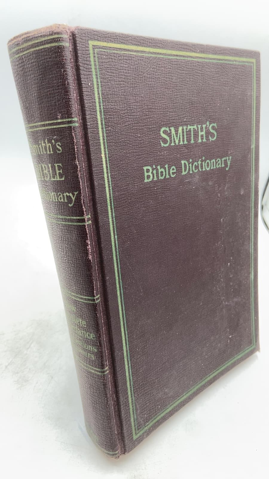 Smith's Bible Dictionary by Dr. William Smith - front cover