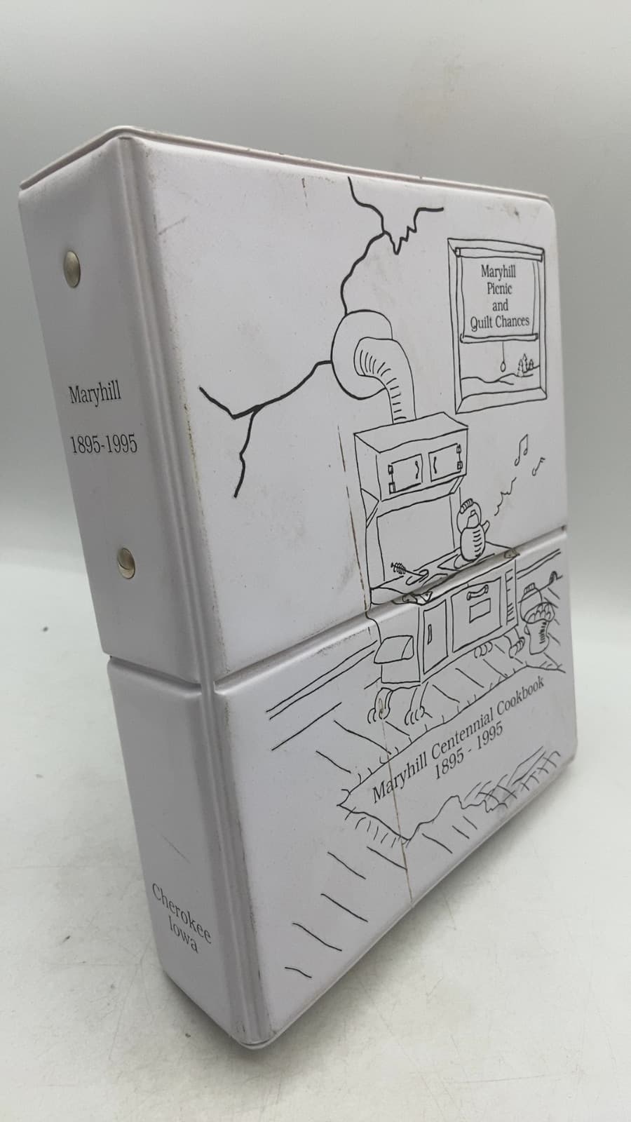 Maryhill Centennial Cookbook 1895-1995 by Maryhill Visitation Church - front cover