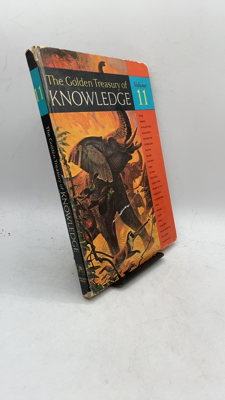 The Golden Treasury of Knowledge Volume 11 by Margaret Bevans (Editor-in-Chief) - front cover