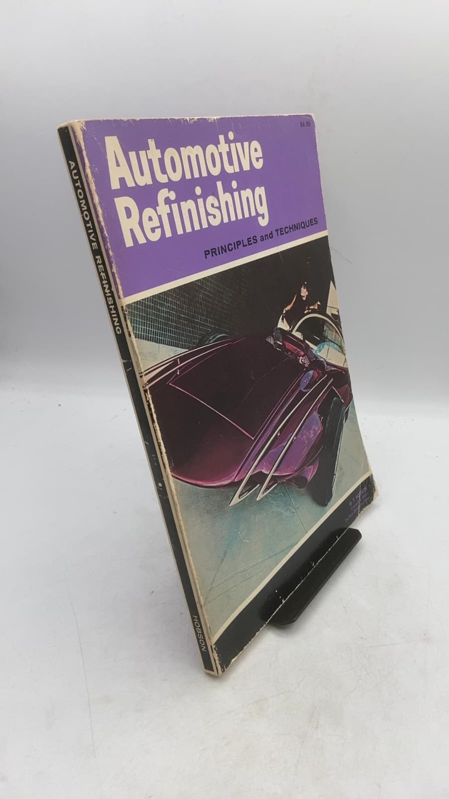 Automotive Refinishing: Principles and Techniques by W. T. Hobson - front cover