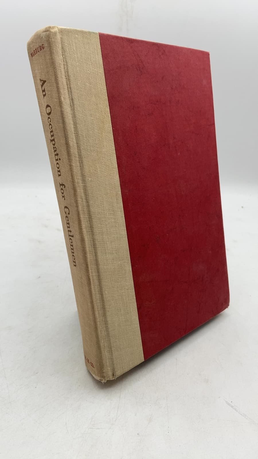 An Occupation for Gentlemen by Fredric Warburg - front cover