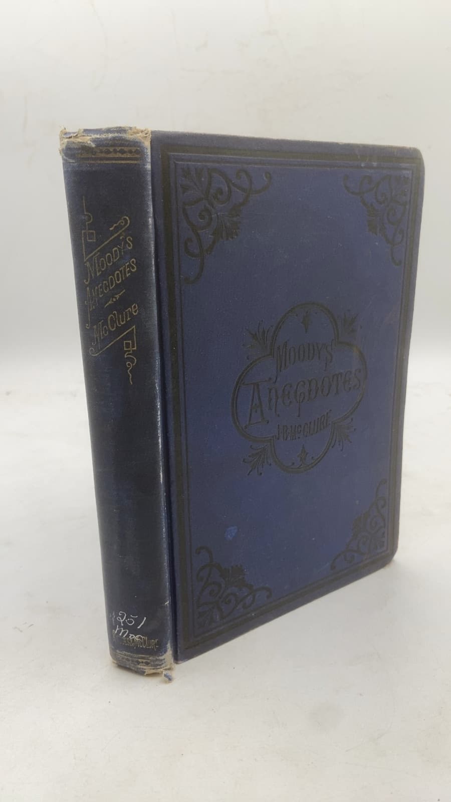 Moody's Anecdotes by J. B. McClure - front cover