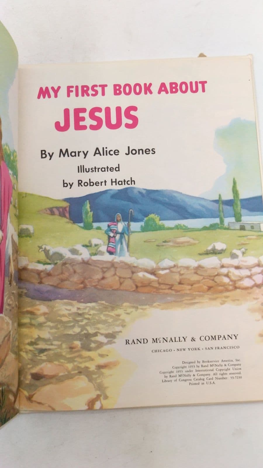 MY First Book About Jesus by Mary Alice Jones - title page