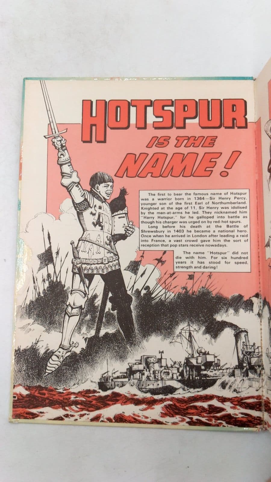 The Hotspur Book for Boys 1977 - title page