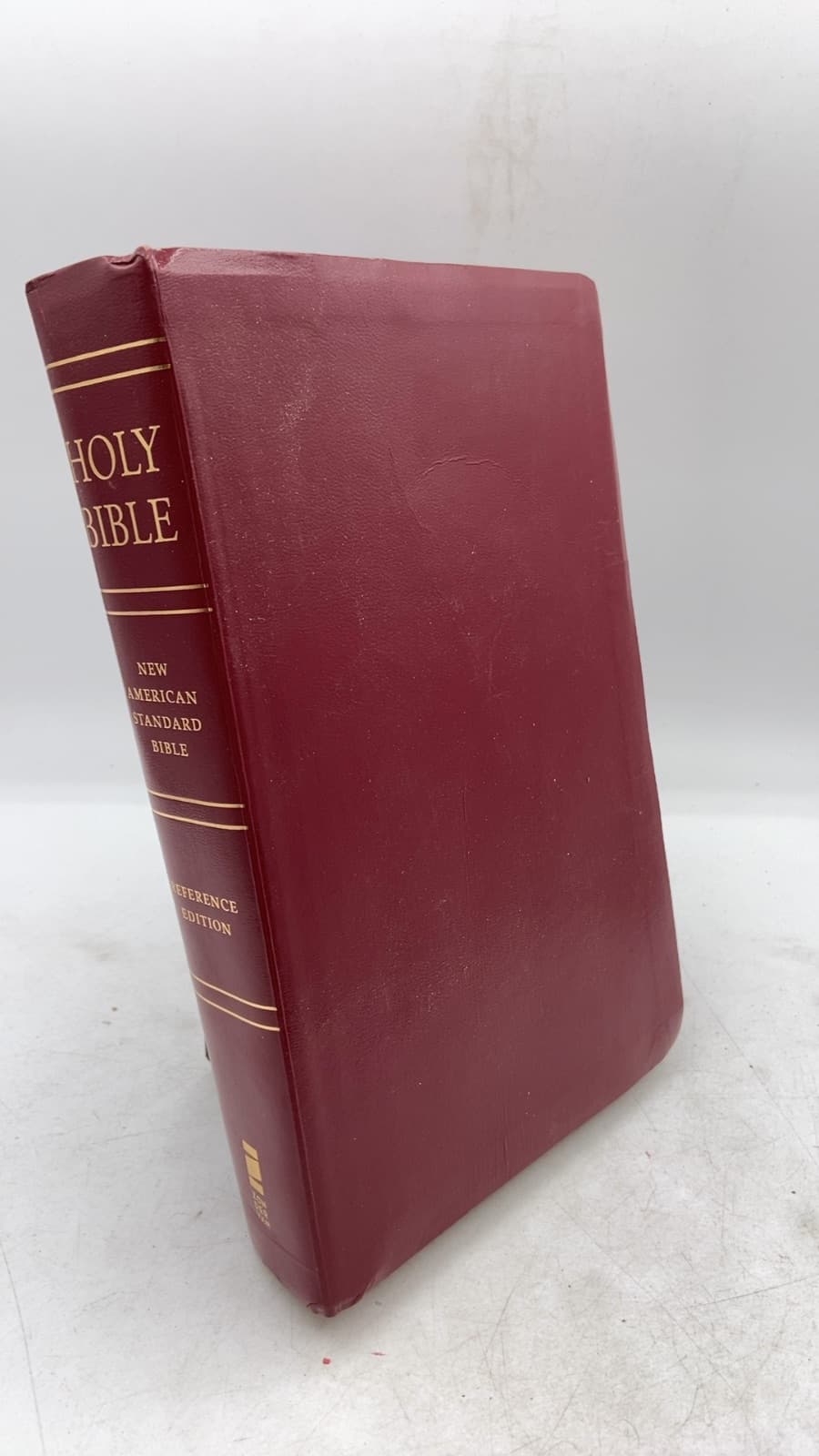 NASB Giant Print Reference Bible Personal Size, Premium Leather Look - front cover