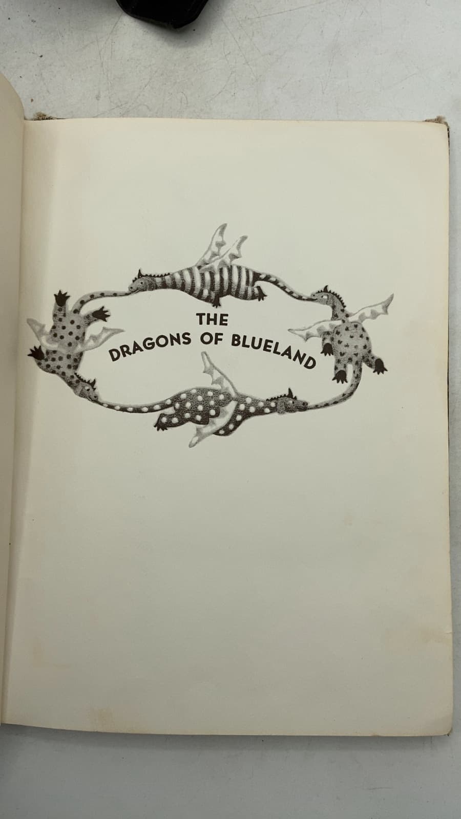 The Dragons of Blueland by Ruth Stiles Gannett - title page
