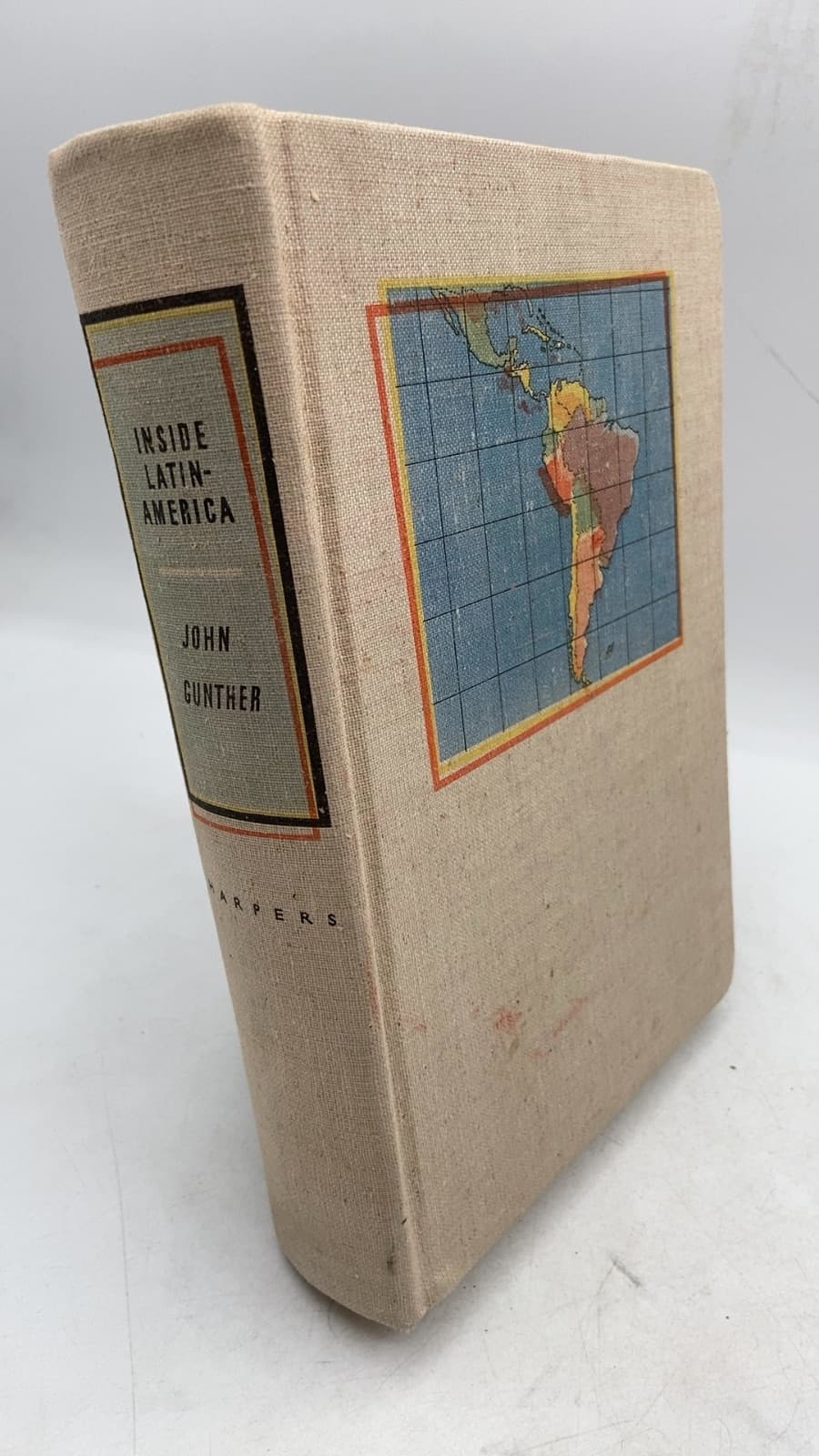 Inside Latin America by John Gunther - front cover