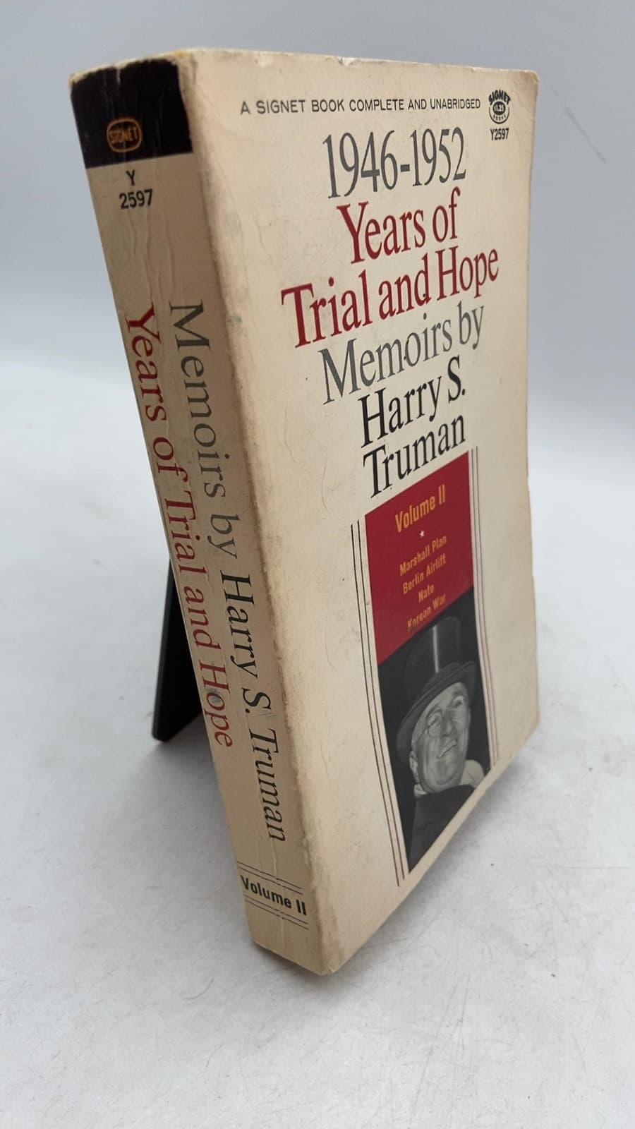 Years of Trial and Hope by Harry S. Truman - front cover