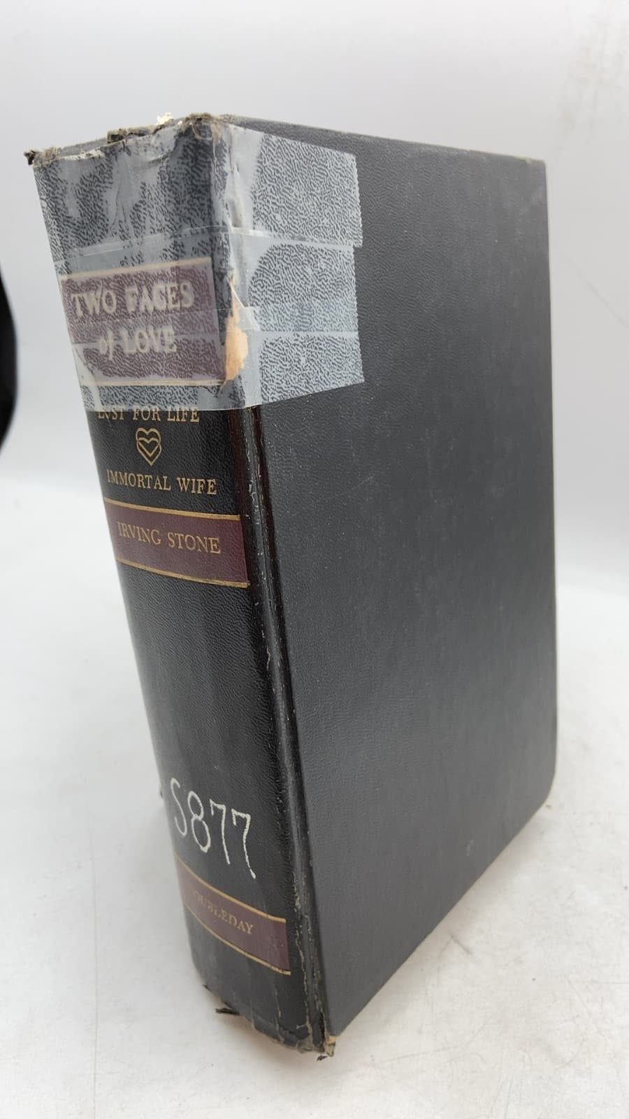 Two Faces of Love: Lust for Life [and] Immortal Wife by Irving Stone - front cover