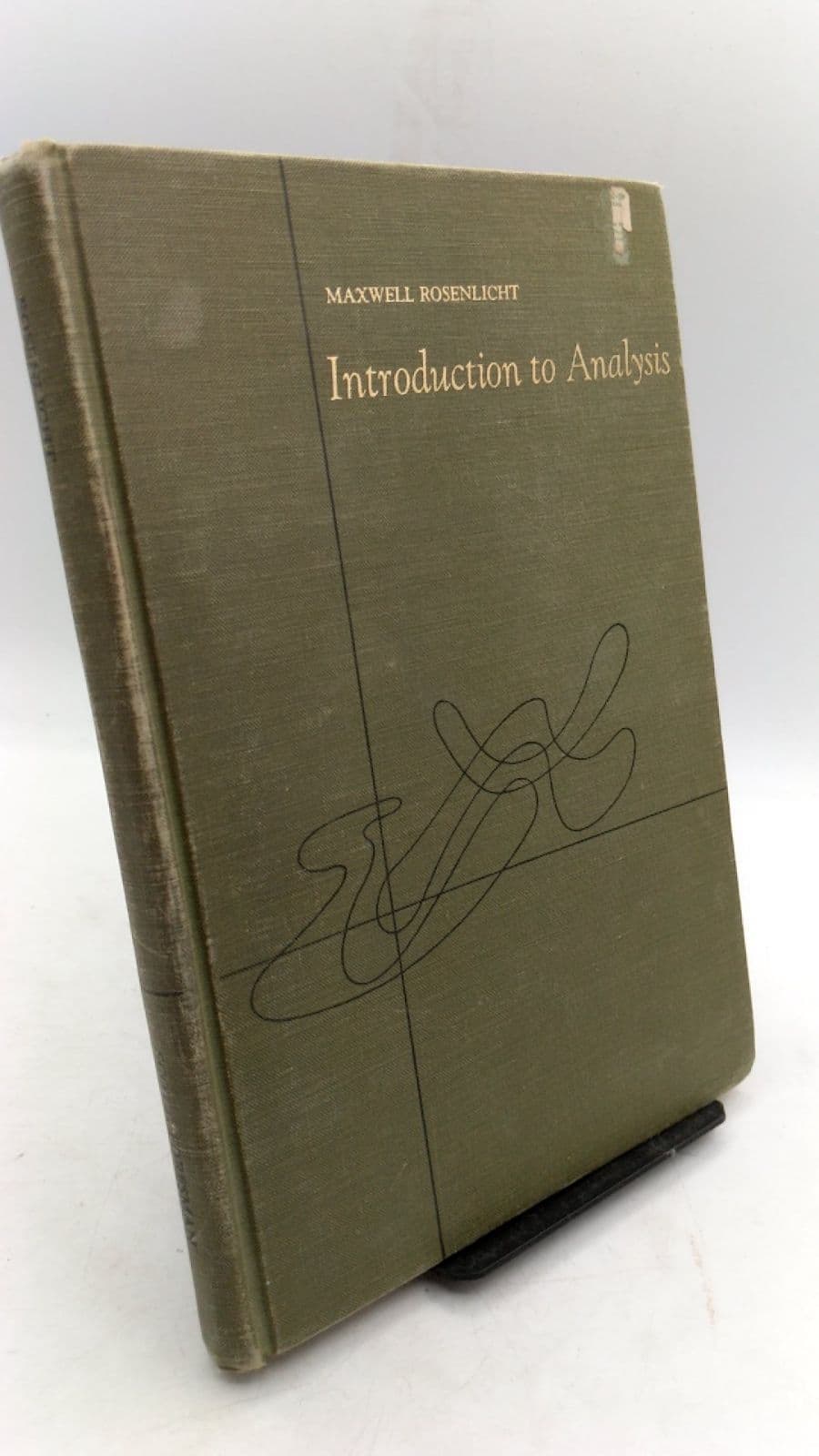 Introduction to Analysis by Maxwell Rosenlicht - front cover