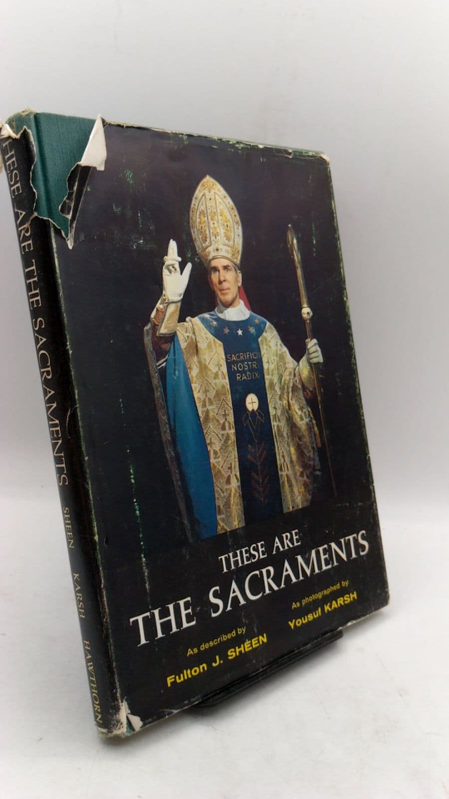 These Are The Sacraments by Fulton J. Sheen - front cover