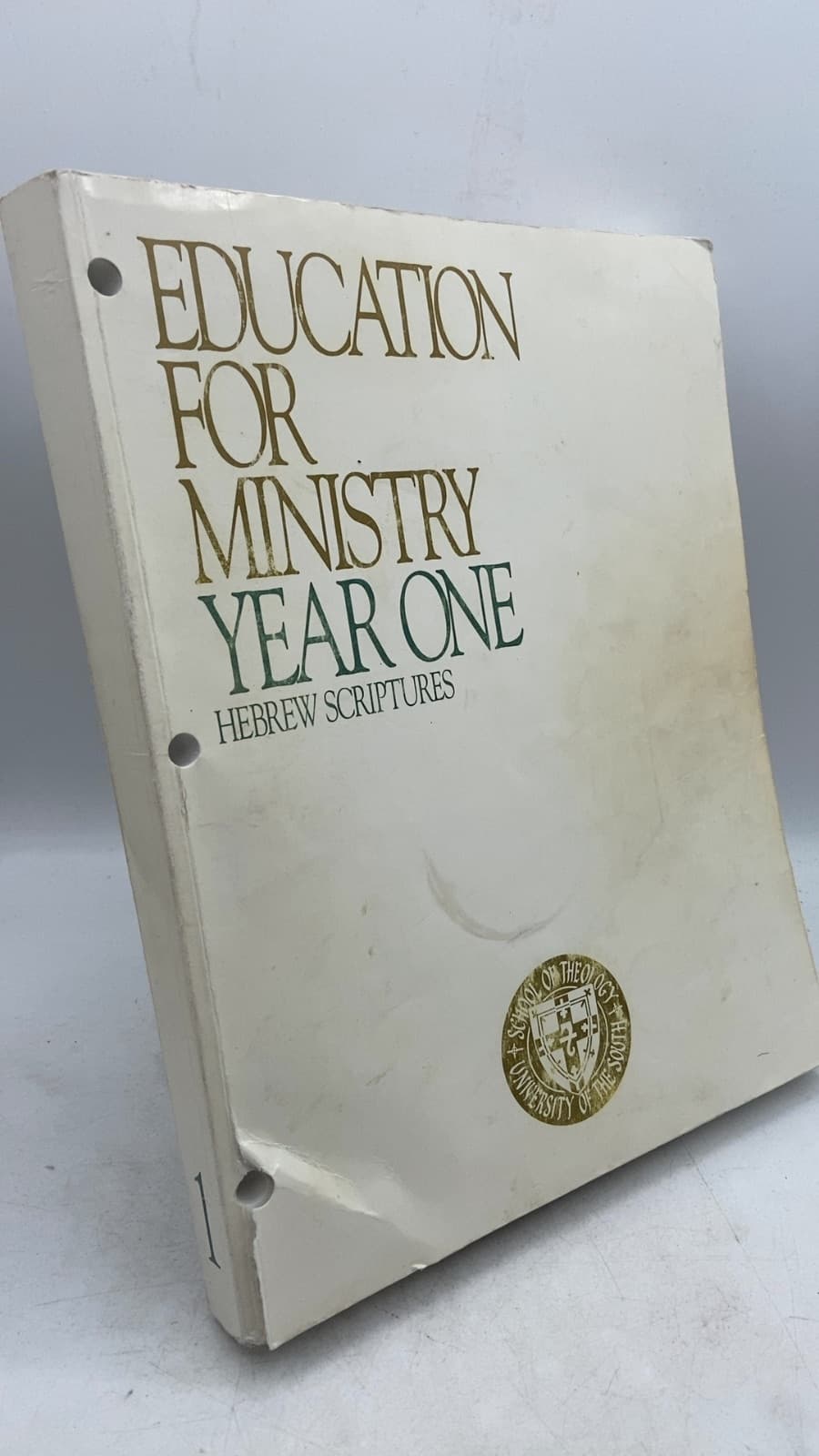 Education for Ministry Year One Hebrew Scriptures by Charles Winters, William Griffin - front cover