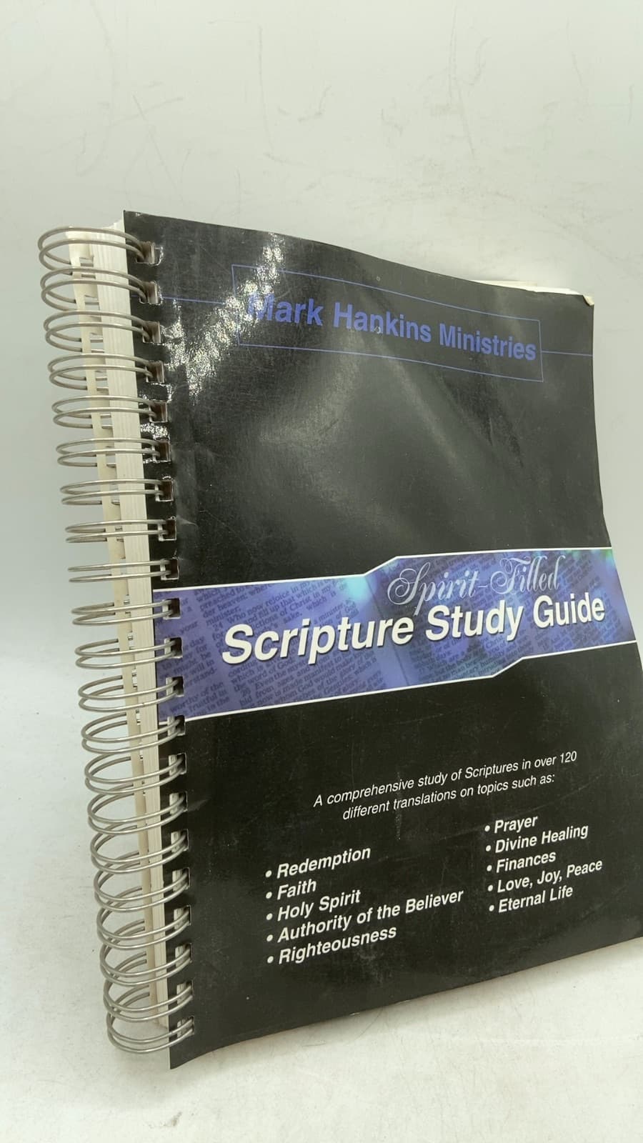 Spirit-Filled Scripture Study Guide by Mark Hankins - front cover
