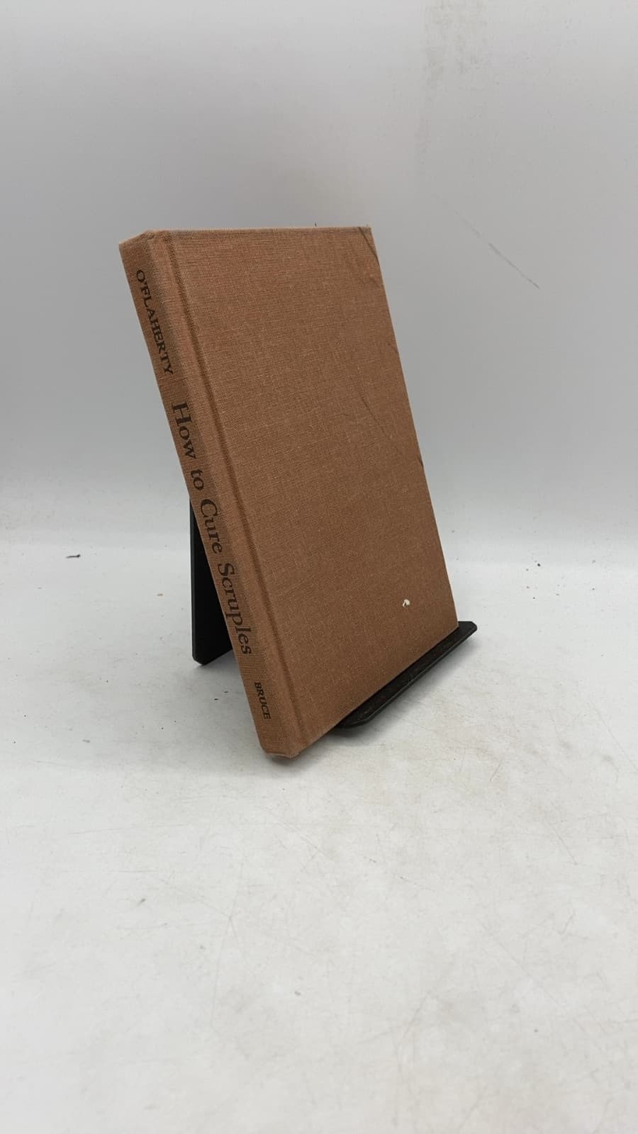 How to Cure Scruples Signed  by V. M. O'Flaherty, S.J. - front cover