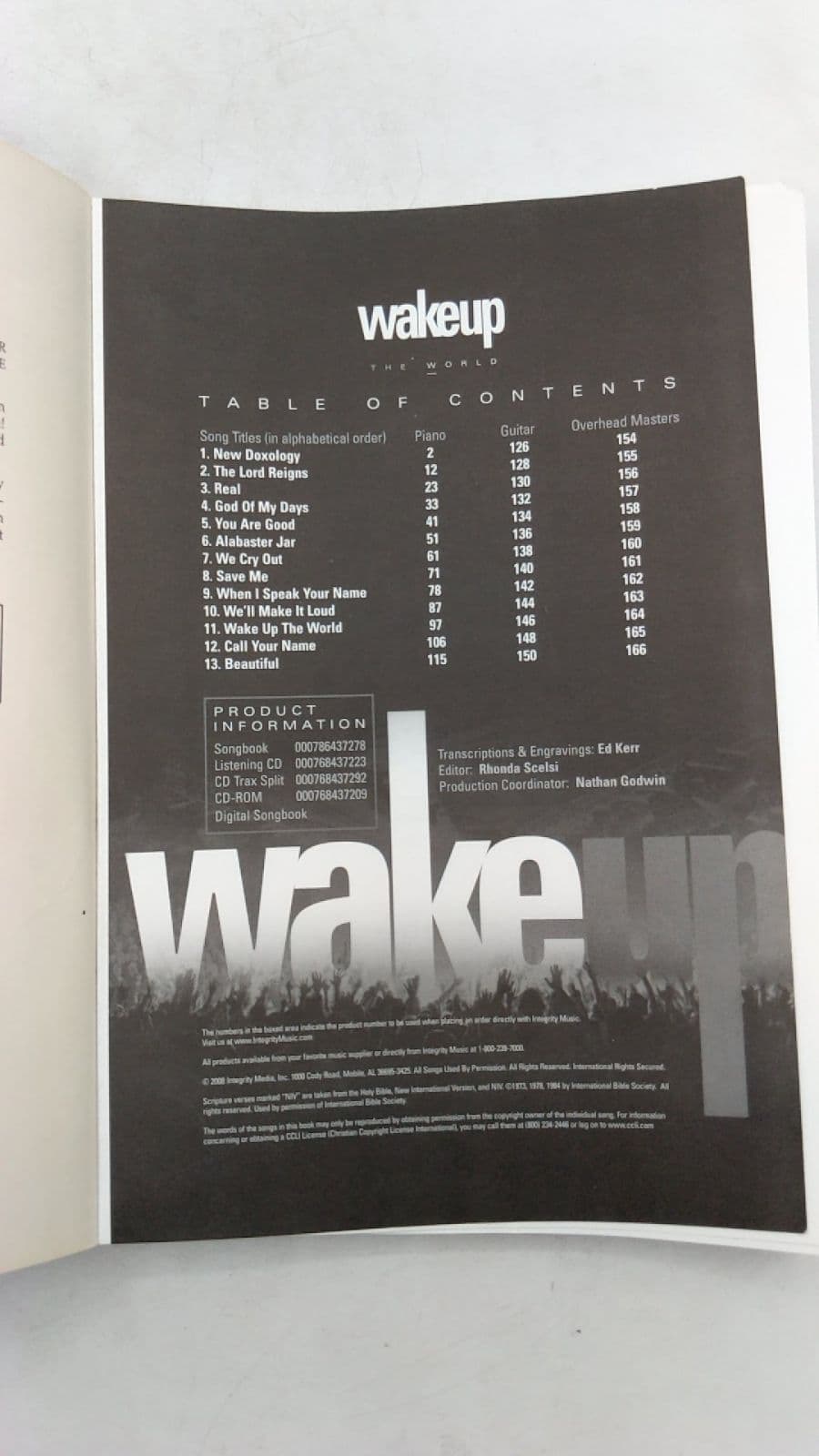 wake up the world by Gateway Worship - title page