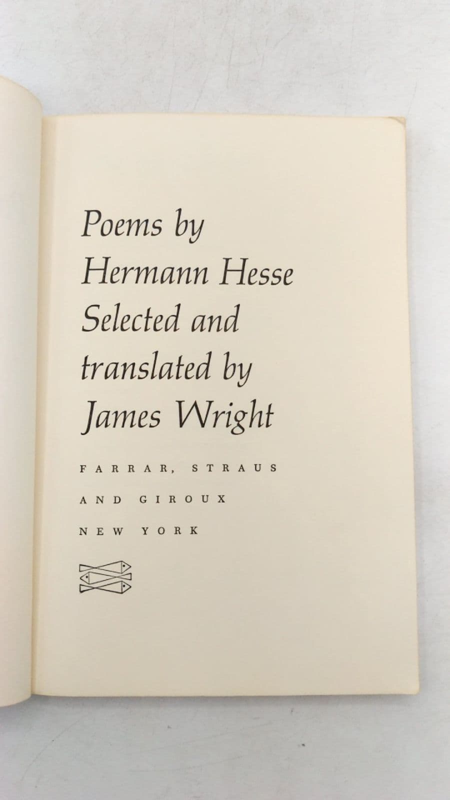 Poems by Hermann Hesse by Hermann Hesse - title page