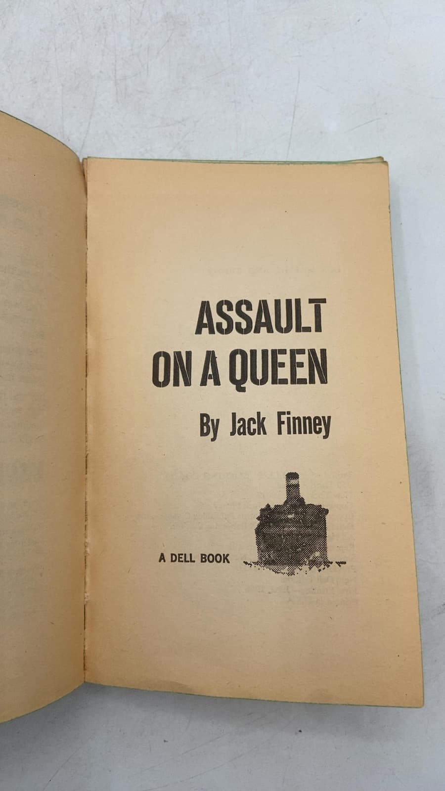Assault ON A Queen by Jack Finney - title page