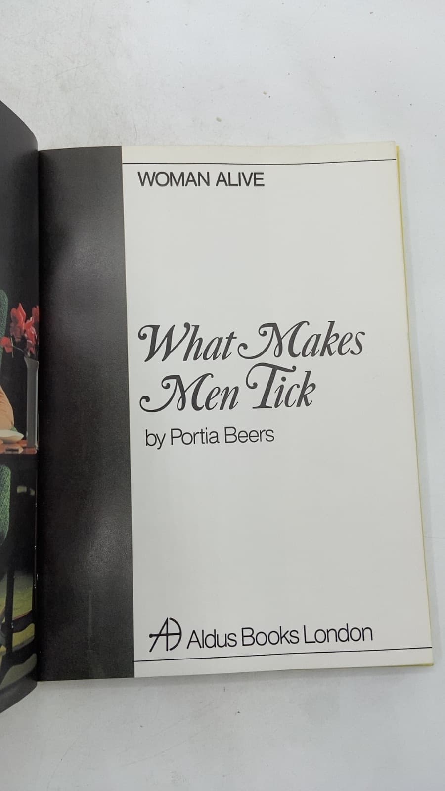 What Makes Men Tick by Portia Beers - title page