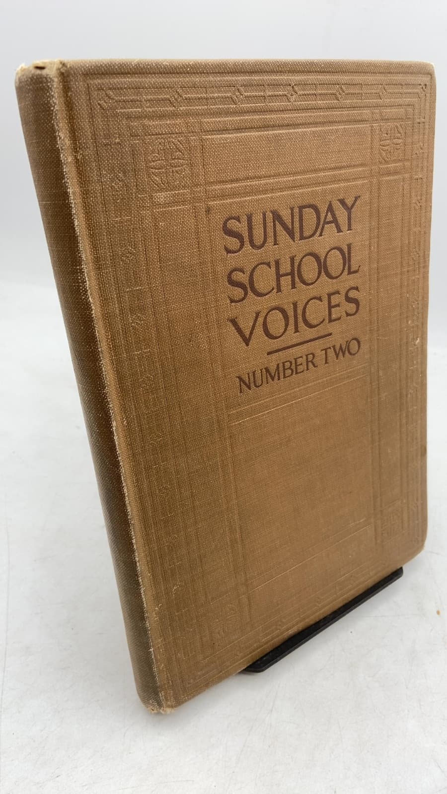 Sunday School Voices Number Two: A Collection of Sacred Songs by Chas. H. Gabriel (Music Editor) - front cover