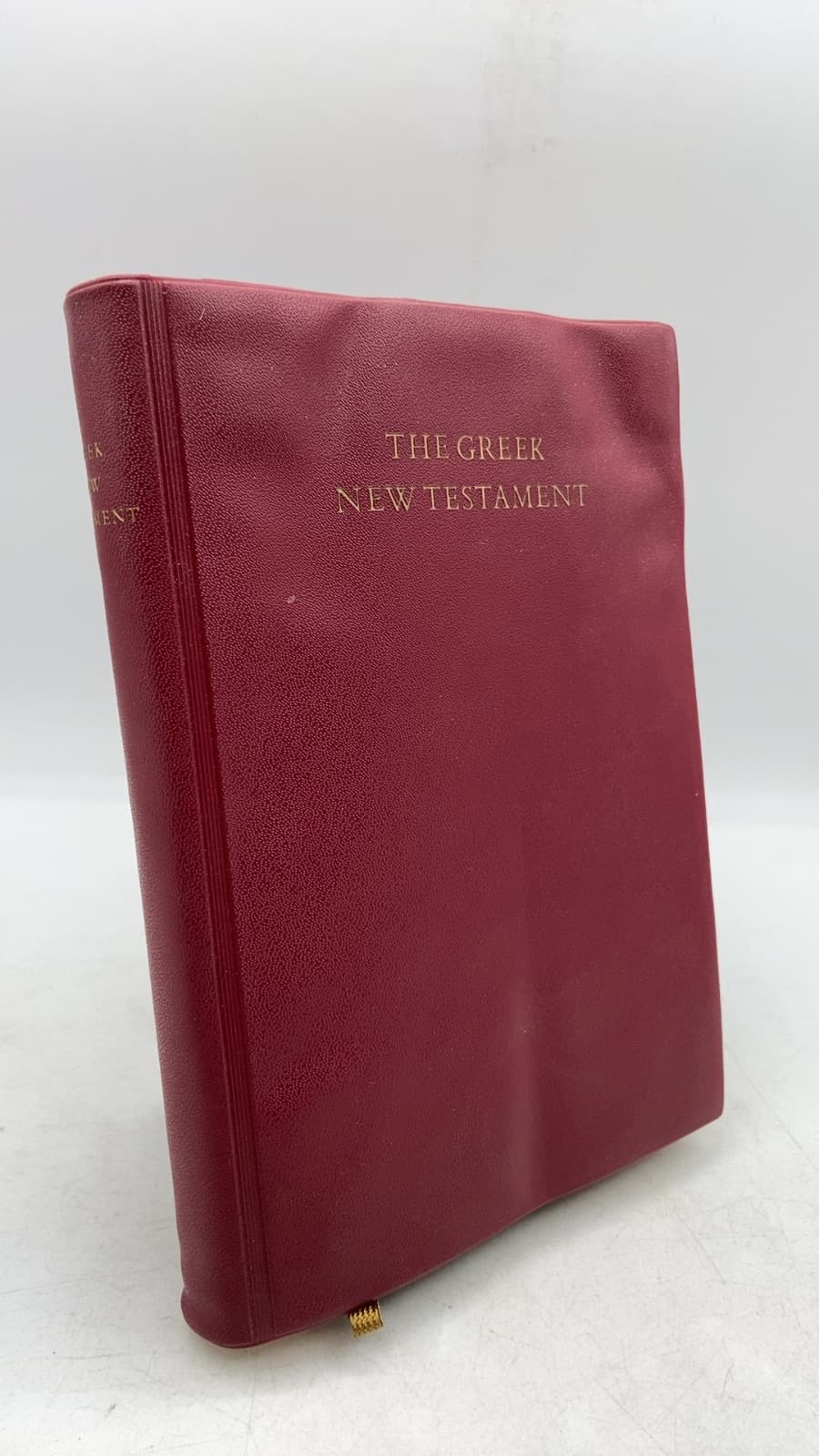 THE Greek NEW Testament by Kurt Aland, Matthew Black, Bruce M. Metzger, Allen Wikgren - front cover