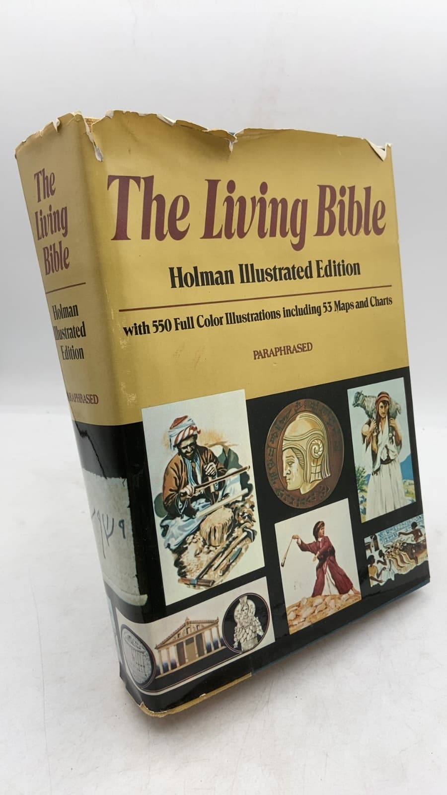 The Living Bible by Kenneth Nathaniel Taylor - front cover