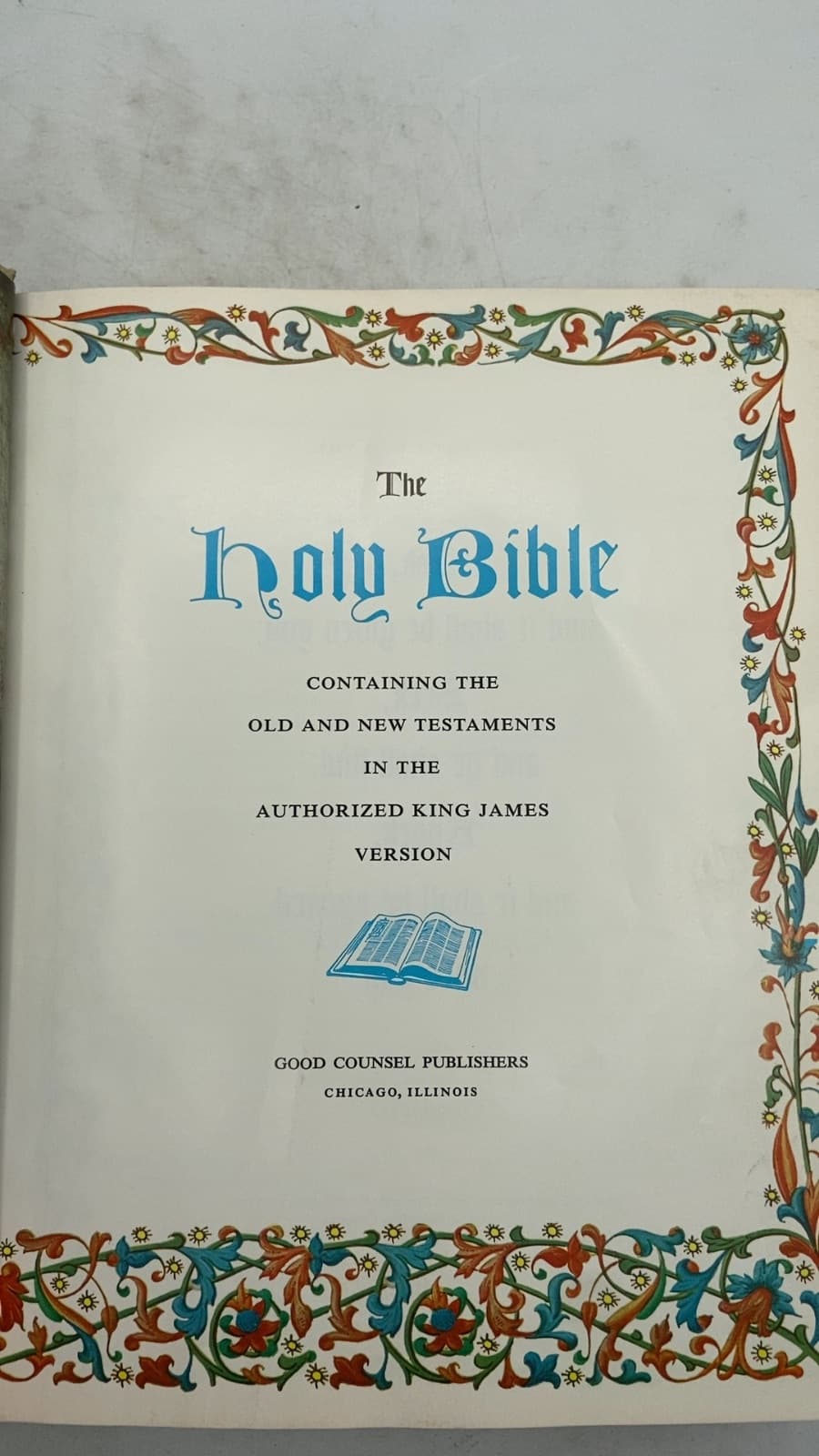 The Holy Bible - title page
