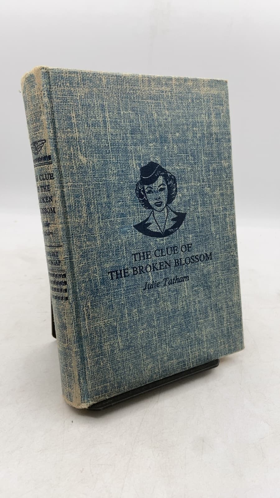 THE Clue OF THE Broken Blossom by Julie Tatham - front cover