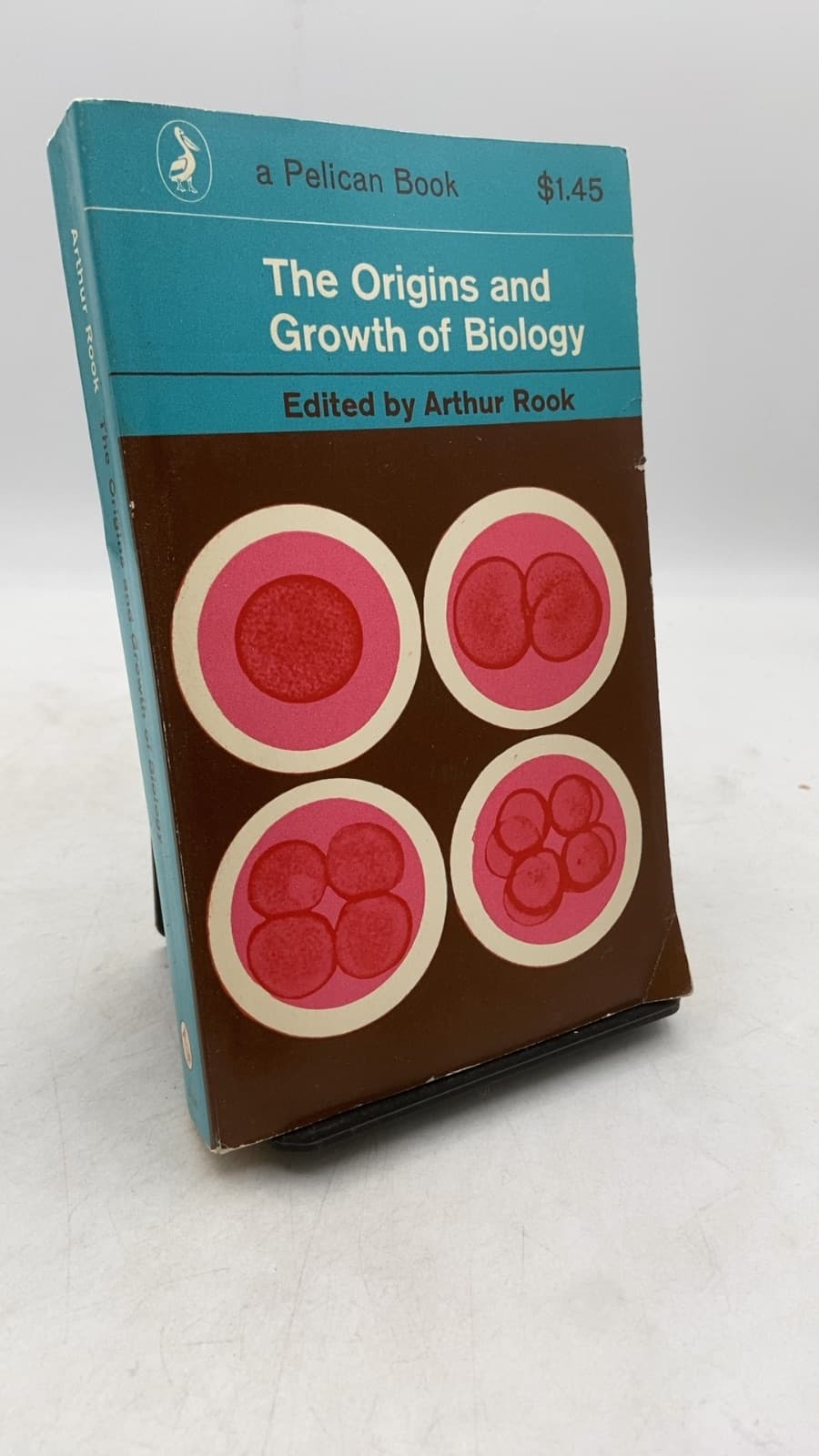 The Origins and Growth of Biology by Arthur Rook - front cover