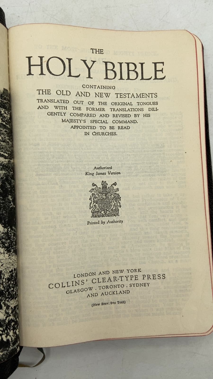 Holy Bible - title page