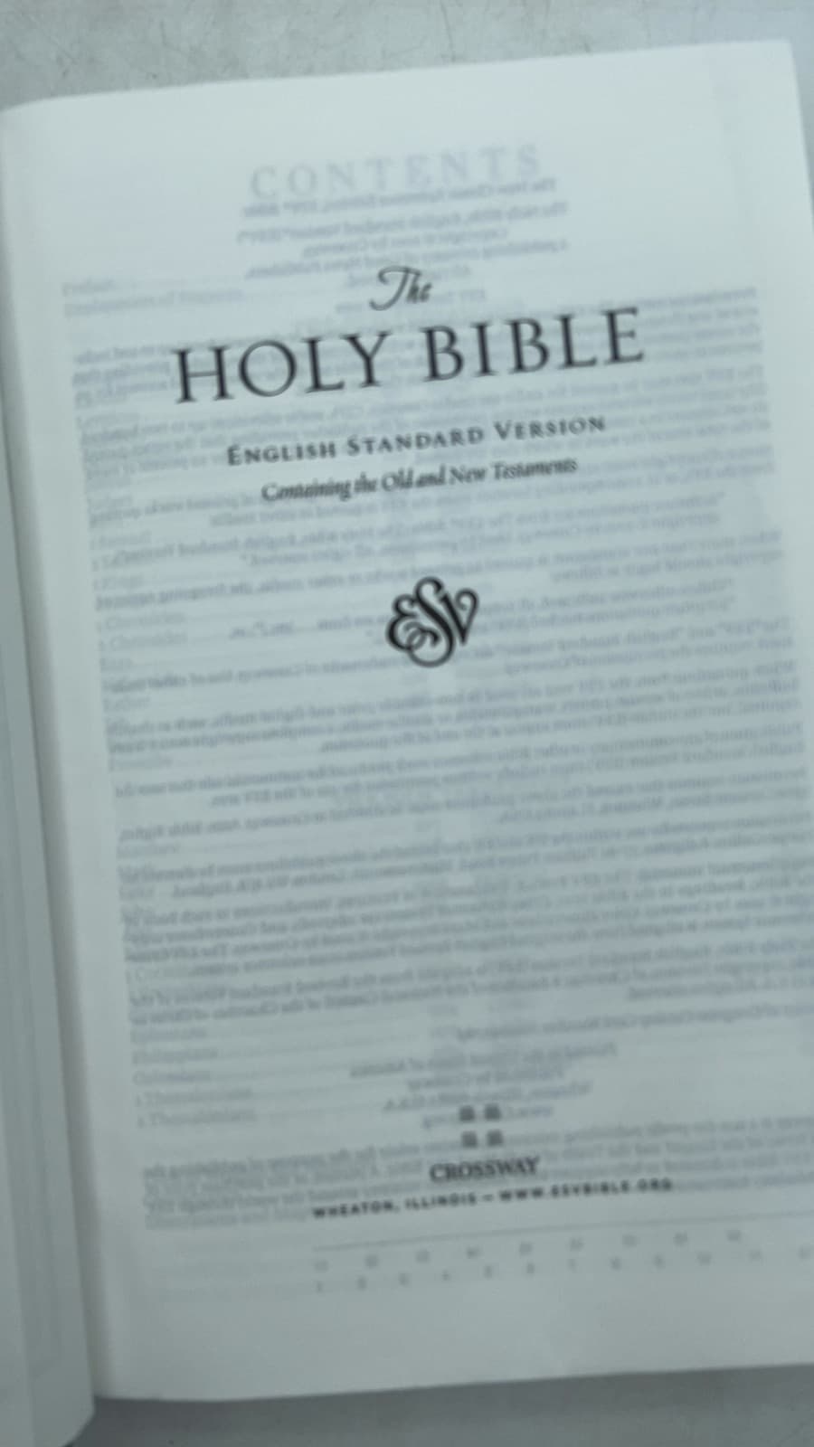 The Holy Bible: English Standard Version - title page