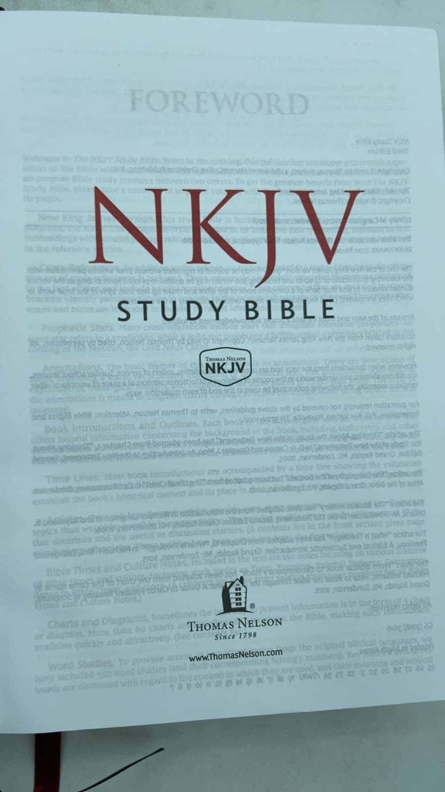 NKJV Study Bible - title page