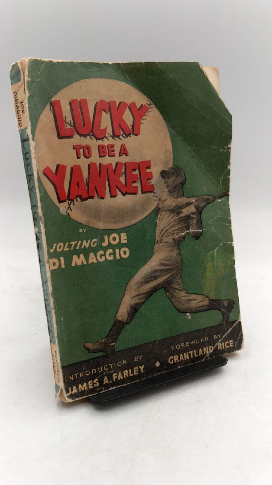 Lucky to be a Yankee by Joe Di Maggio - front cover